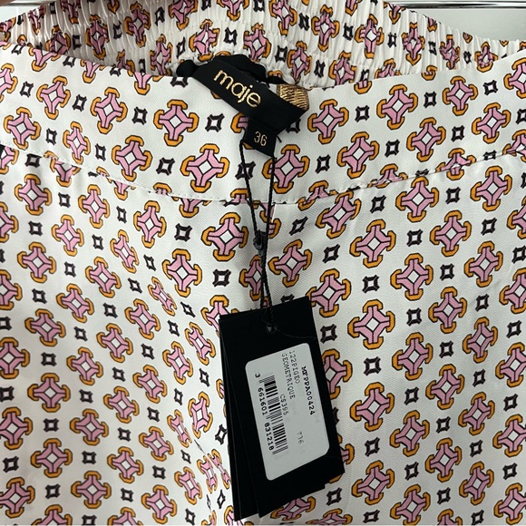 BNWT Maje Patterned Pants - Picture 3 of 7
